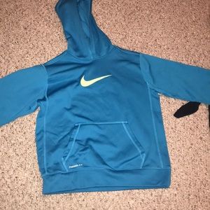 Blue nike sweatshirt